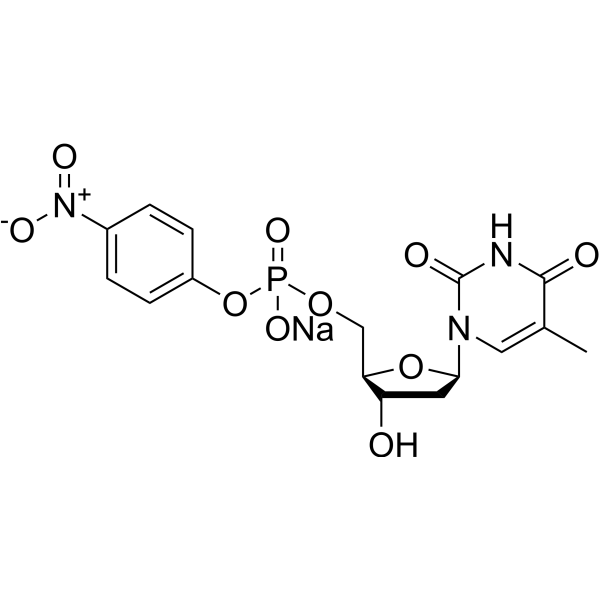 Thymidine 5′-monophosphate p-nitrophenyl ester sodium 98179-10-3